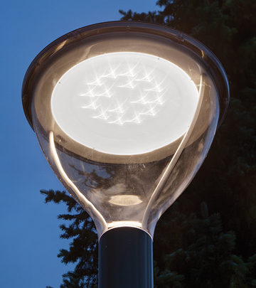 Нові світлодіодні світильники Metronomis для парків 