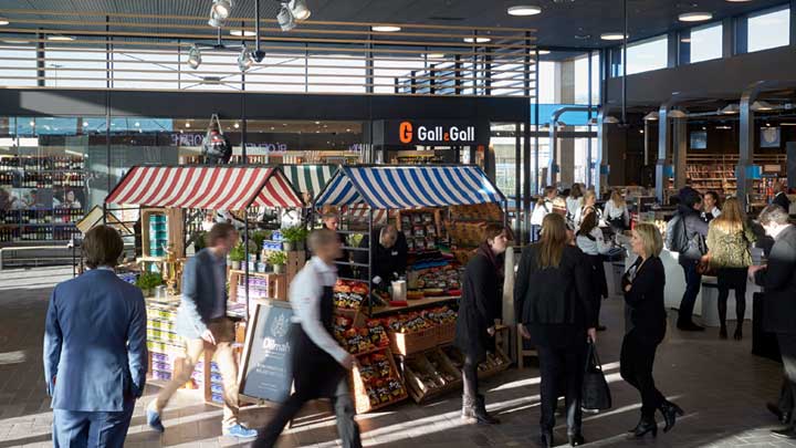 Супермаркет Albert Heijn XL в Ейндговені – Світлотехніка Philips 4