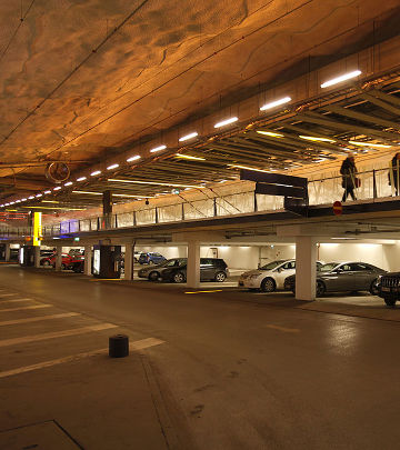 Новое освещение, установленное подразделением Philips Lighting создает уникальную атмосферу на крытой автостоянке P-Hämppi