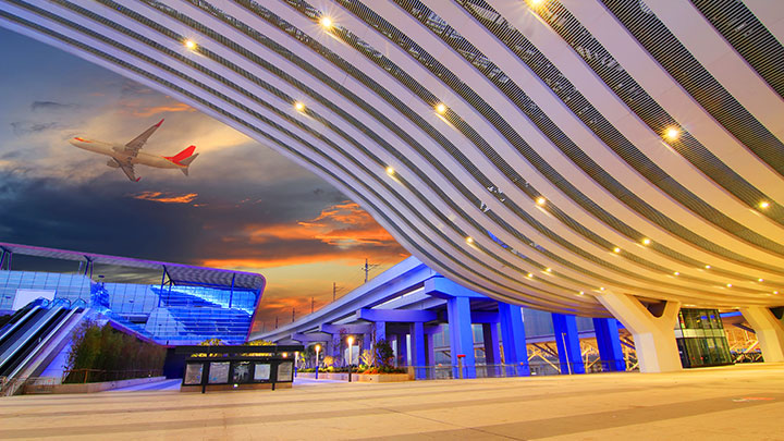 Архитектура и фасады аэропортов