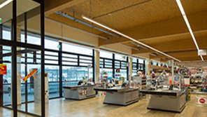 Світлотехніка Philips створює дружню атмосферу в супермаркеті Spar (Відень, Австрія)
