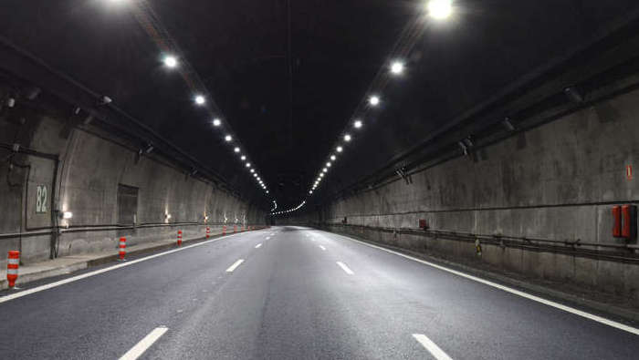 В’їзд у тунель Lundbytunnel