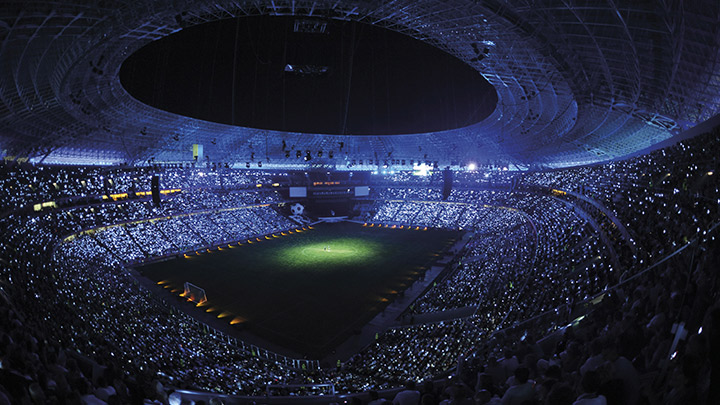 ArenaVision: подключение внешних контроллеров освещения для мероприятий на стадионах